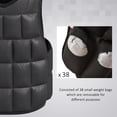 thumbnail image 4 of Soozier Gilet Lesté de 22 Lb, Gilet de Course à Poids Réglable, Noir, 4 of 10