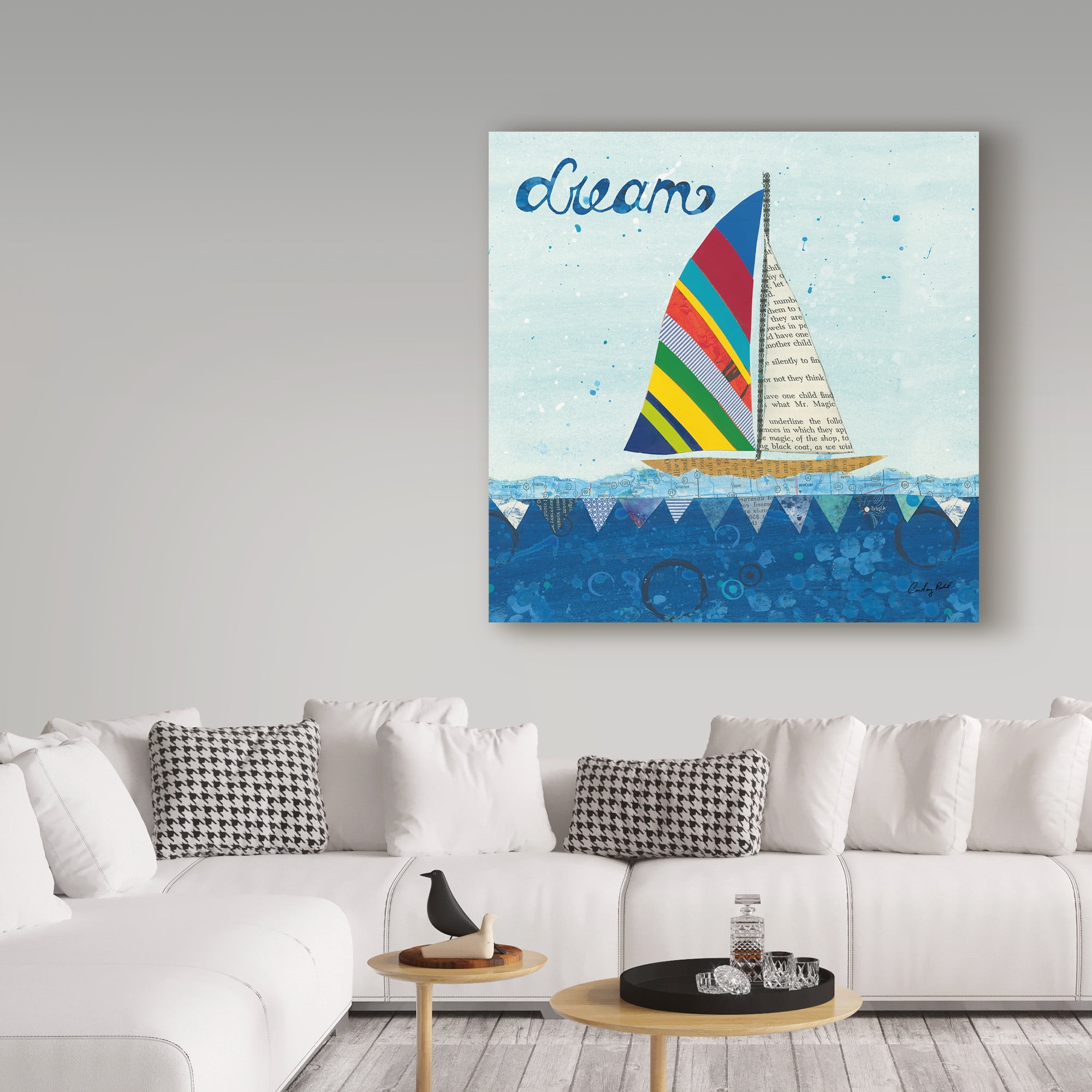 Trademark Fine Art 'Rainbow Spinnakers II' Canvas Art by Courtney Prahl