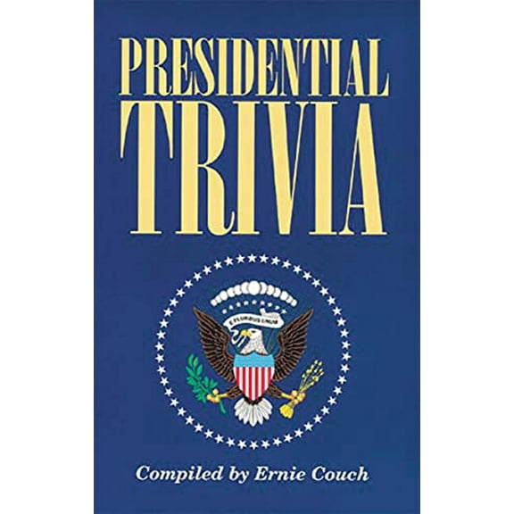 Pre-Owned Presidential Trivia Paperback Ernie Couch