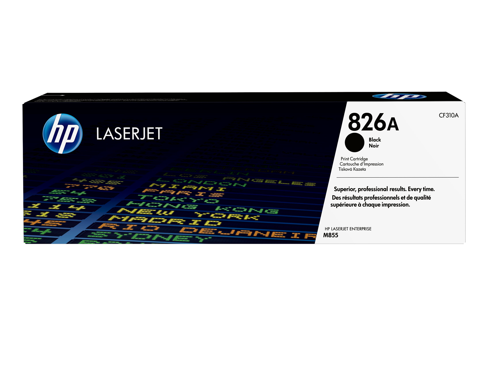 HP 826A Black Original LaserJet Toner Cartridge, 29,000 pages., CF310A