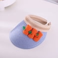 thumbnail image 2 of Otqutp 2 to 9Years Children Headwear Summer Children Kids Baby Boys Girls Cartoon Fruit Visors Sun Hat Beach Caps Swim Pool, 2 of 2