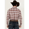 thumbnail image 4 of Cody James Men's Rush Plaid Print Long Sleeve Button-Down Stretch Western Shirt Ivory XX-, 4 of 4