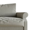 thumbnail image 6 of Castle Place Linen Upholstered Loveseats, Gray, 6 of 7