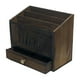 thumbnail image 5 of Organizador de Correo Organizador de Escritorio Portacartas Cesta de Documentos Revistero de Madera con Cajón Funcionalidad Versátil Adecuado para, 5 of 8