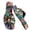 BlueFloral, variant on Woven Slide for Women Square Open Toe Flat Sandals Bow Slip On Mules with Metal Ornament Comfort Summer Sandals for Casual Dressy Daily Wear