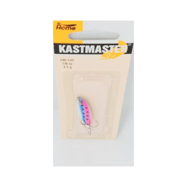 Acme Tackle Kastmaster Fishing Lure Spoon Color Rainbow Trout 1/8 oz. 