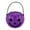 Purple, variant on Halloween Pumpkin Bucket 6PC, Small Plastic Candy Holders for Kids, Pails, Party Favors, Decorations with Handles