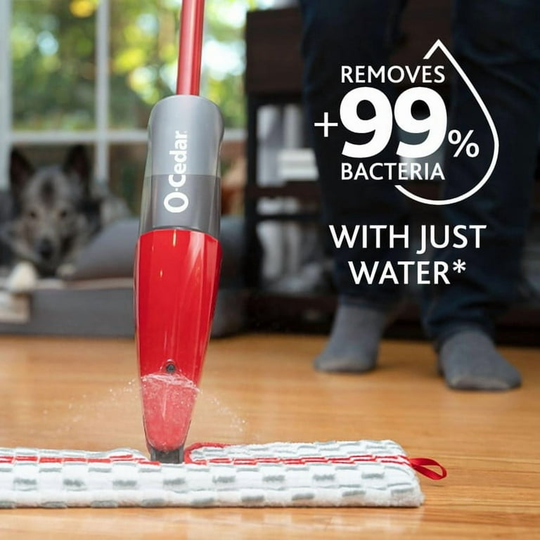 O-Cedar ProMist MAX Microfiber Spray Mop, Large Head Flip