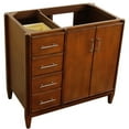 thumbnail image 6 of MCM 36" Single Sink Solid Wood Vanity with Right Door in Walnut, 6 of 8