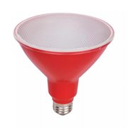 GE PAR 38 E26 (Medium) LED Floodlight Bulb Red 1 pk
