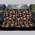 thumbnail image 3 of Psesaysky Back Seat Protectors for Car Interior Auto, Retro Multicolor Floral Print 2 Pcs Rear Bench Cushion Covers Durable Stretchable, 3 of 4