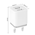 thumbnail image 4 of Methold UE enchufe 3.1A Universal 2 puertos USB de pared adaptador de viaje para Teléfono y Comunicación Numero 5, 4 of 6