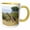 Yellow/White, variant on 3drose, Giraffe Family, Maasai Mara National Reserve, Kenya - Af21 Ksu0042 - Keren Su, 11oz Mug