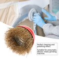 thumbnail image 1 of Wire Wheel Cup Brush, Practical Wear Resistance Wire Brushes Efficient  For Rust Deburring, 1 of 8