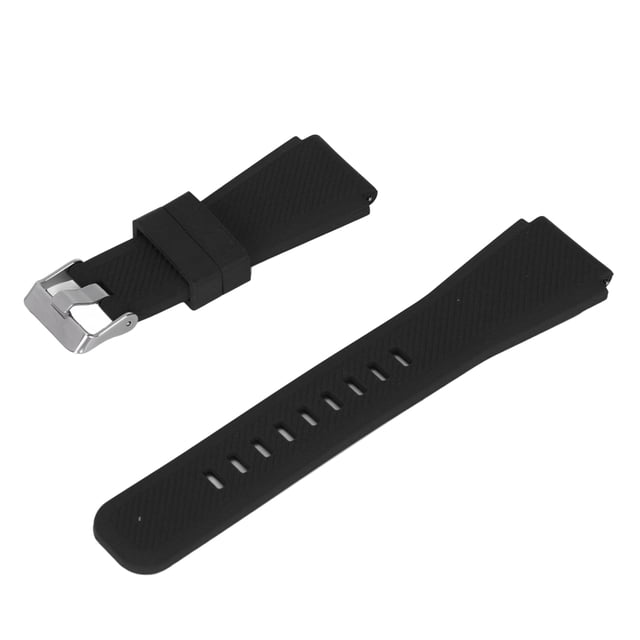 Watch Bracelet, Flexible Silicone Band Replacement Quick Release Anti Fall Skin Friendly For Amazfit GTR 3 Smartwatch ANGGREK Negro