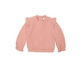 thumbnail image 3 of Wonderluxe Baby Girls' Long Sleeve Sweatshirt and Pant, 3-Piece Set, Sizes 0-3M-24M, 3 of 13