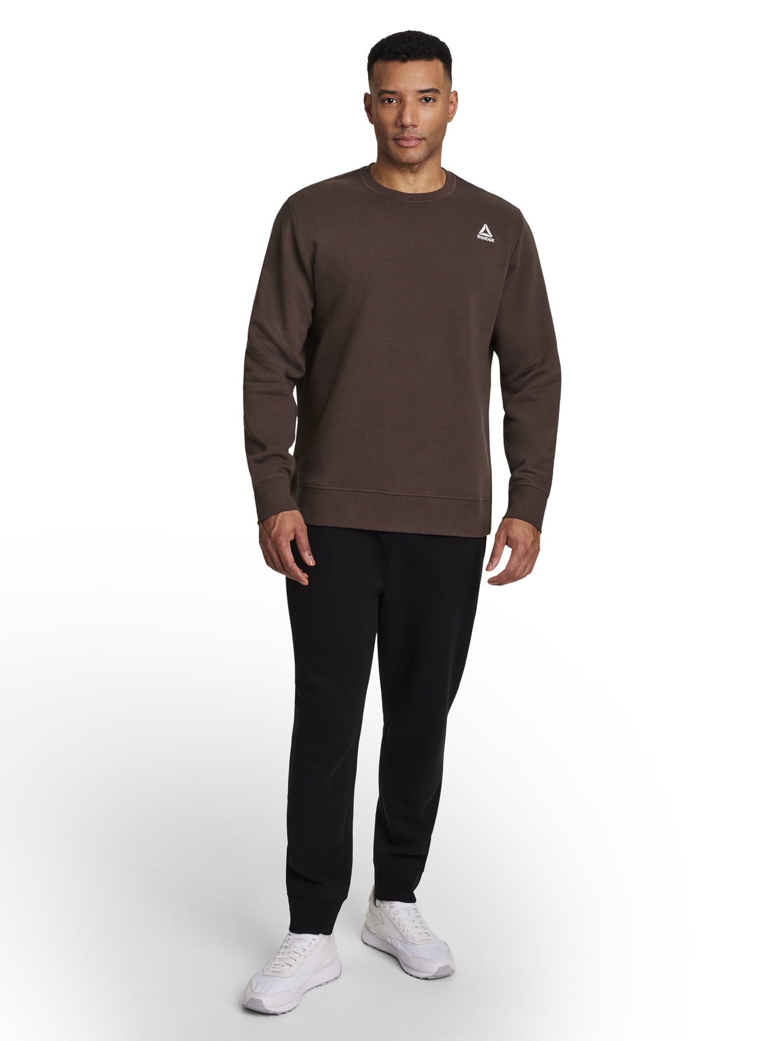 Reebok Men's and Big Men's Game Day Fleece Crewneck Sweatshirt, Sizes XS-5XL