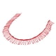 thumbnail image 2 of 1 yarda de cuentas de vidrio con flecos, cuentas con flecos, cuentas con flecos rojo, 2 of 9