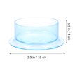 thumbnail image 4 of 2pcs Reptile Pet Food Holder Plástico PET Water Bowl Multi-Function Hamster Dispensador de alimentos, 4 of 5