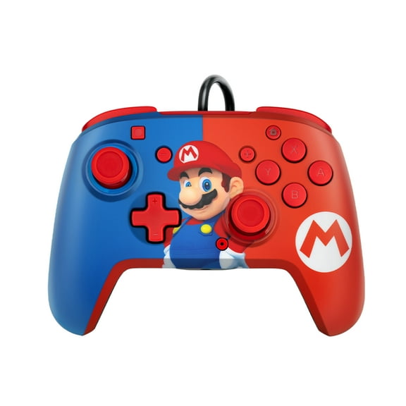PDP REMATCH Wired Controller for Nintendo Switch™, Power Pose Mario