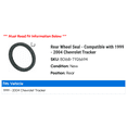 thumbnail image 2 of Rear Wheel Seal - Compatible with 1999 - 2004 Chevy Tracker 2000 2001 2002 2003, 2 of 2