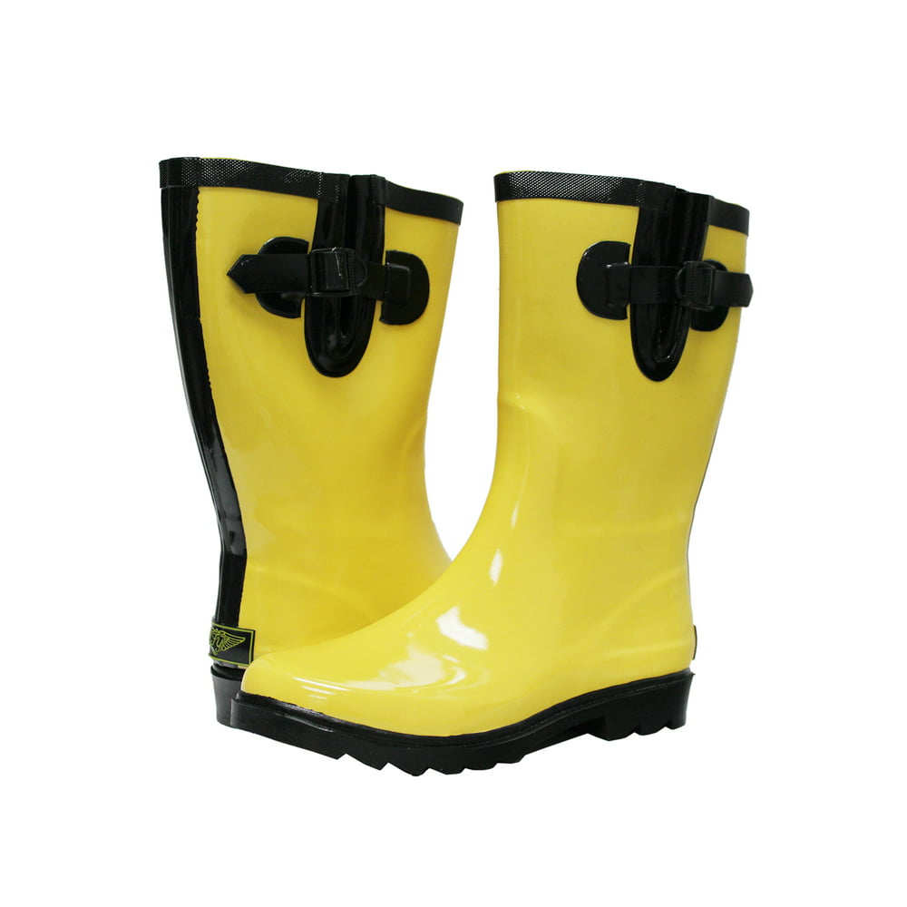 Own Shoe - Women Rain Boots Waterproof Shoes Rubber Anti-slip Thickened ...