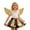 Brown, variant on sususu 5T Dresses for Girls Girls Fairy Ballet Tutu Skirt for Dance Performance Party Carnival with Detachable Layered Design Dress Up Clothes for Girls