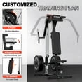 thumbnail image 4 of Syedee Chest Fly and Reverse Delt Machine, 400 LBS Upper Body Specialty Machine,Plate-Loaded PEC Fly Machine for Pectoral and Rear Deltoid for Home Gym, 4 of 7