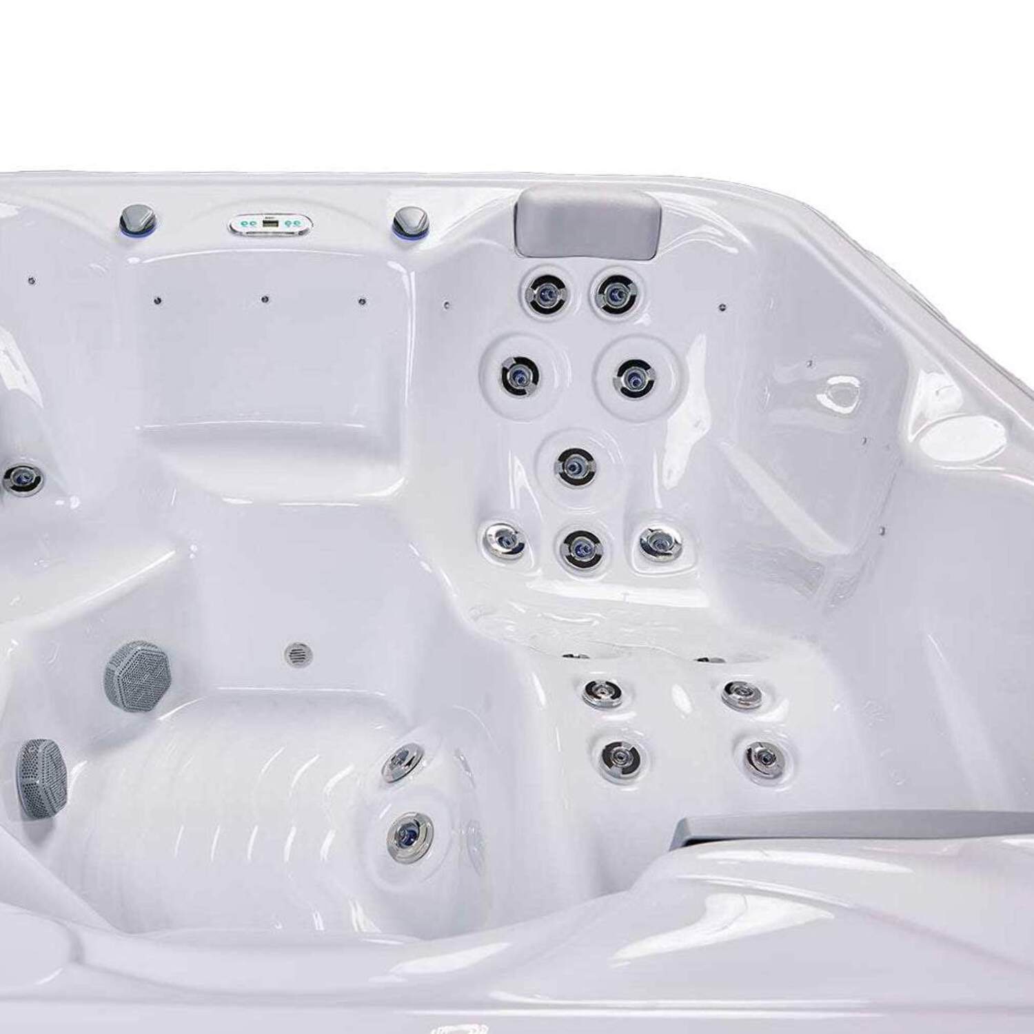 Bueno Spa New York 6 - Person 49 - Jet Hot Tub, Ice White