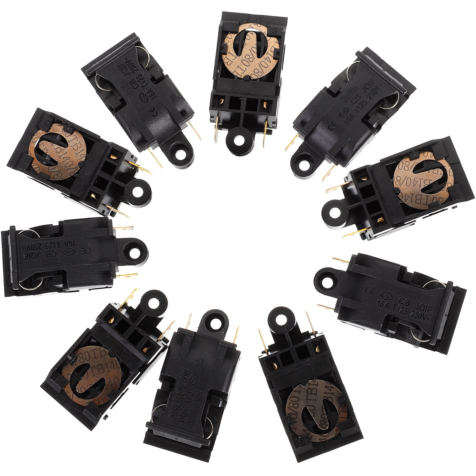 Electric kettle thermal fuse 10pcs Thermostat Switch Electric Kettle Auto Switch Temperature
