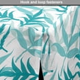 thumbnail image 4 of Floral Dog Crate Cover, Continuous Pattern Image of Branches and Leaves on Plain Background, Easy to Use Pet Kennel Cover Small Dogs Puppies Kittens, 7 Sizes, White and Dark Seafoam, by Ambesonne, 4 of 6