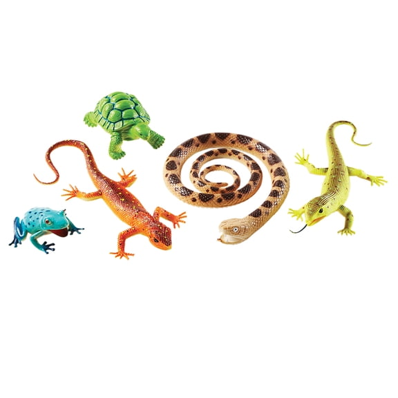 Jumbo Reptiles & Amphibians, Set of 5 | Bundle of 5 Sets