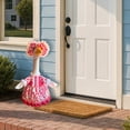 thumbnail image 5 of 1 Pc Spring Goose Outfit Lawn Porch Goose Clothes with Hat, Porch Goose Outfits Yard Goose Outfits, Goose Costume for 23" Goose Easter Party Outdoor Patio Yard Lawn Art Decoration, Heart, 5 of 9