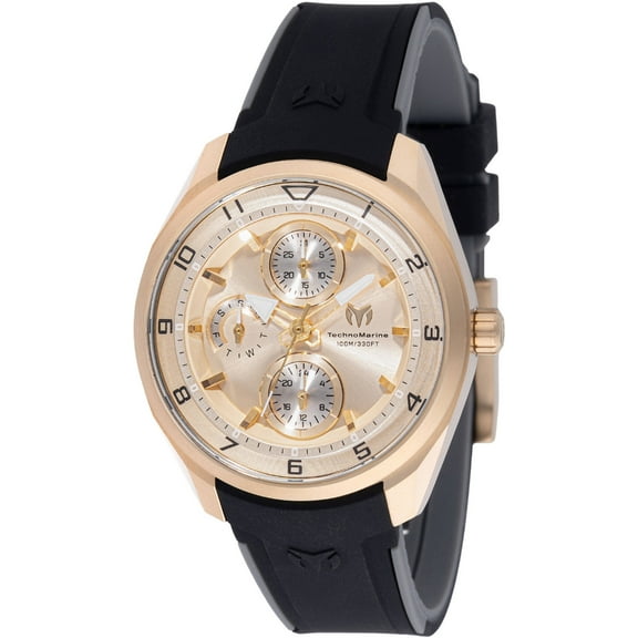 Technomarine TM-318114 Women's Ocean Black and Grey Strap Watch