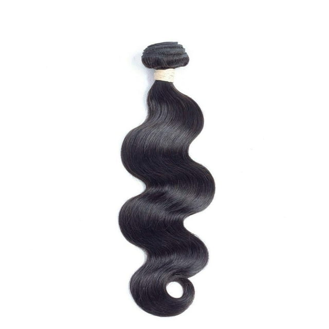 Ustar Mèches de Cheveux Remy 100 % Abordables 1B Noir Cassé Vague Corporelle 8 Pouces à 26 Pouces