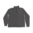 thumbnail image 4 of Fengqque Mens Sweatshirt Casual Stand Collar Quarter Zip Fall Pullover Long Sleeve with Pockets Dark Gray L(L), 4 of 5