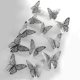 thumbnail image 3 of Xihbxyly Calcomanías de Pared de Mariposas, Efecto 3D Tallado Hueco, Elegante Decoración Del Hogar, Pegatinas Versátiles para Paredes, Portátiles y Puertas, Diseño Vibrante para Salas de Estar y Dorm, 3 of 7