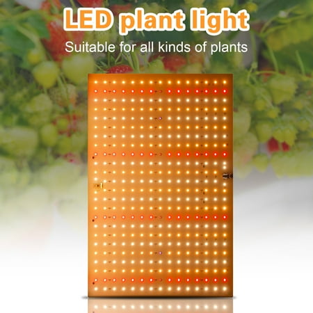 

MyBeauty LED Grow Light High Brightness Fast Heat Dissipation Multipurpose Full Spectrum VEG/BLOOM Sunlike Indoor Plants Light for Seeding Growing Flowering