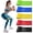 Elastic Bands, variant on Mini Loop Resistance Bands - Fabric & Elastic Sets Exercise Bands for Strength - Rehab, Yoga, Pilates & Workout Equipment