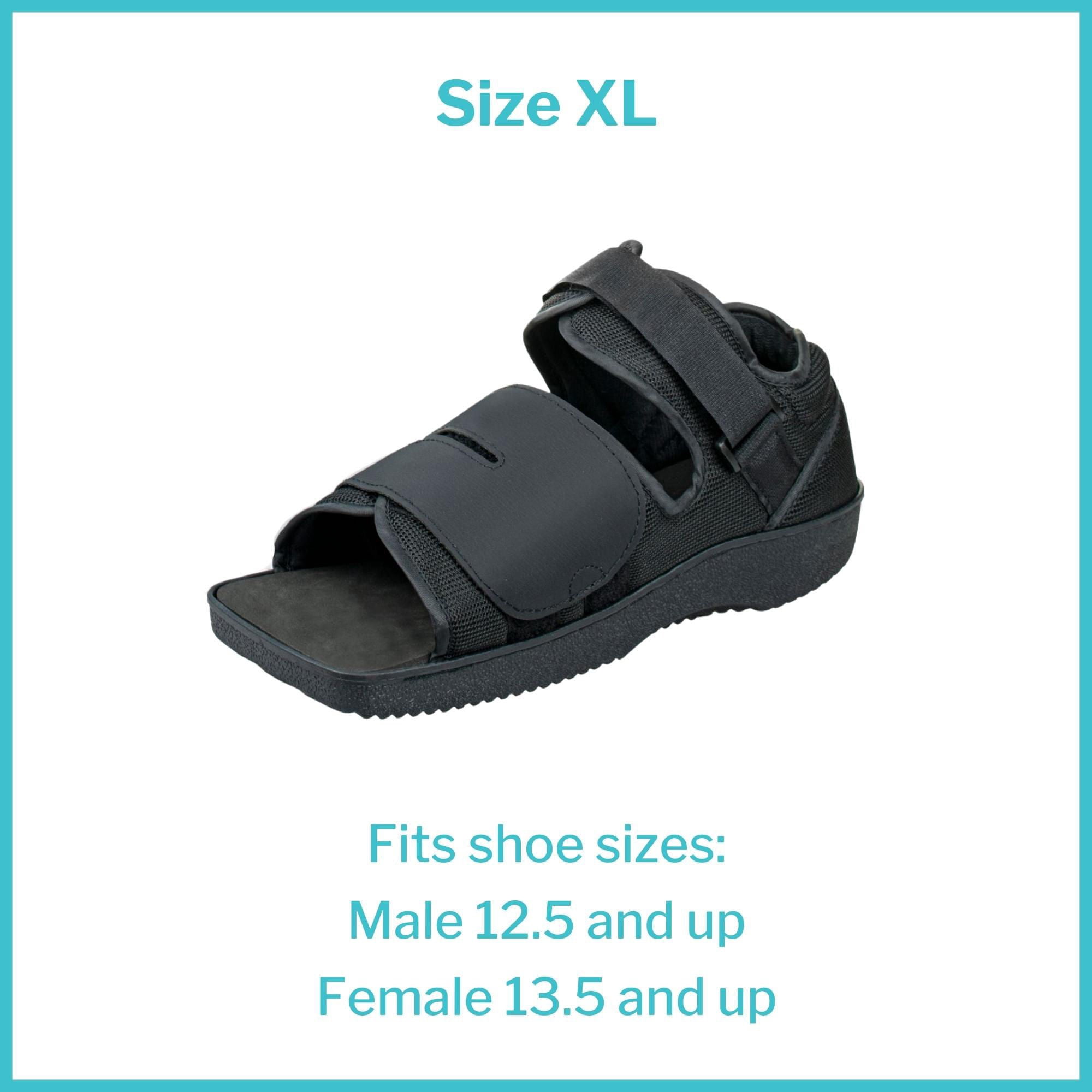 po-po❤︎ McKesson Post-Op Shoe, Square Toe - Male 12.5, Female 13.5, Size