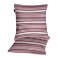 thumbnail image 3 of S4Sassy Orange Cotton Flex Stripe Printed Square Sofa Cushion Cover Dori Pillow Case Throw Pillowslip 2Pcs-18 x 18 Inches, 3 of 5