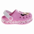 thumbnail image 2 of Disney Minnie Mouse Girls Slip-On Clogs with Back Strap (Toddler), Pink, Size: 5-6, 2 of 6