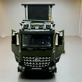 thumbnail image 5 of 1:18 Scale Green Alloy Off-Road RV Model with Sound & Light Effects - 28cm Length, 655g Weight, Zinc Alloy & Plastic Construction, Working Headlights, Foldable Mirrors, Coasting Function, Horn Sound,, 5 of 5