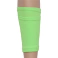 thumbnail image 2 of Soidarity 1 par de calcetines de espinilleras de fútbol para adultos y niños, soporte deportivo para piernas, mangas de pantorrilla, almohadillas de alta Deportes y aire libre Verde/L Soidarity OD010427-05, 2 of 6