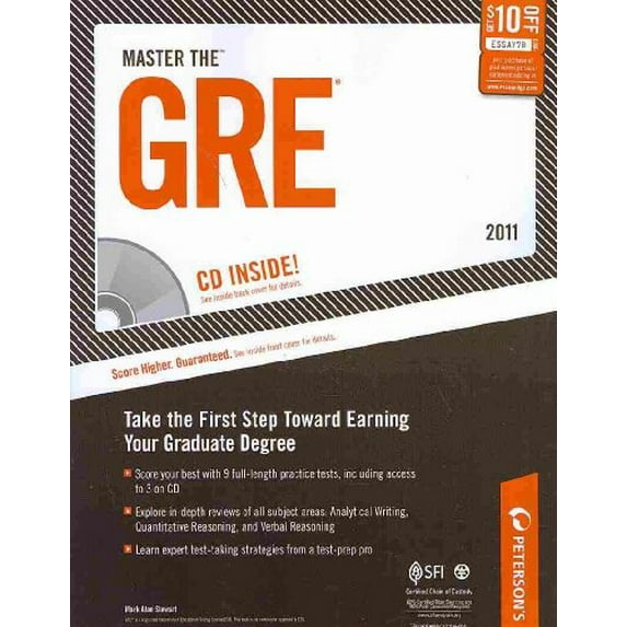 Pre-Owned Master The GRE - 2011: CD-ROM INSIDE (Peterson's Master the GRE) Paperback