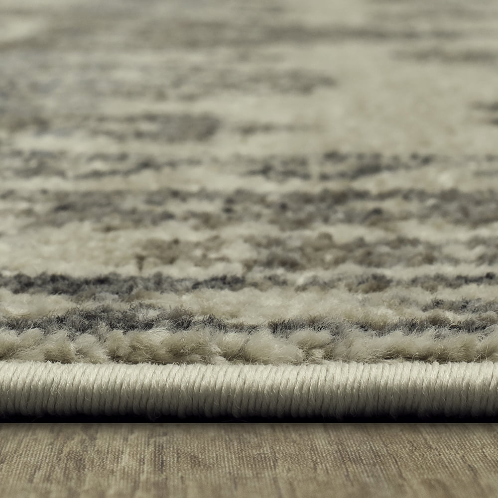 Mohawk Home Rosebery Indoor Southwestern Area Rug, Grey, 6' x 9'