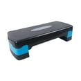 thumbnail image 3 of Almencla Aerobic Exercise Step 4" 6" Adjustable Exercise Equipment Stable with Risers Blue, 3 of 8