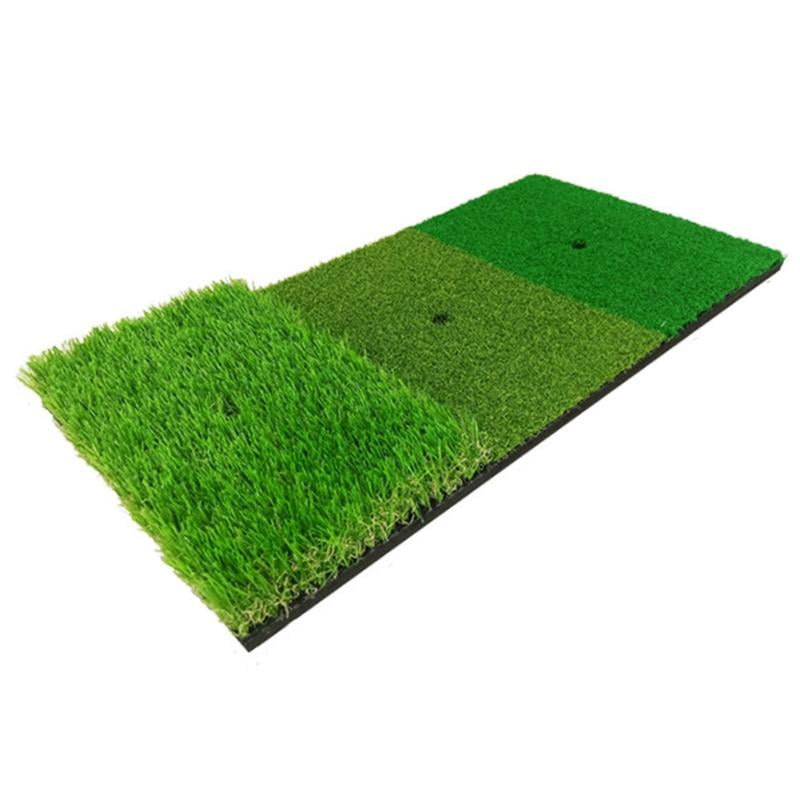 Golf 3in1 Turf Grass Mat Foldable 12*24in Golf Hitting Mat with