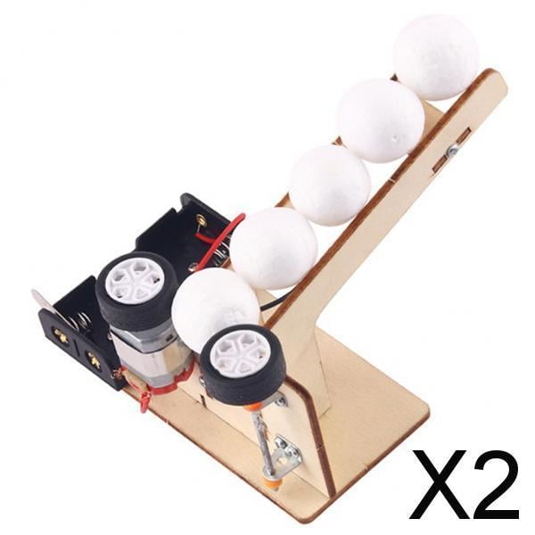 Paquete de 2 Conjuntos para Lanzar Pelotas Eléctricamente, Aprendizaje Interactivo para Pequeños desde Los 4 años 2 piezas