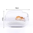 thumbnail image 6 of Hamster Bathroom/Toilet Combo - Large, Easy-Drain Design, Durable and Splash-Proof for Small Pets Including Rabbits and Chinchillas, 6 of 8